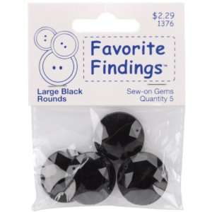  Blumenthal Lansing Favorite Findings Sew, On Round Gems 