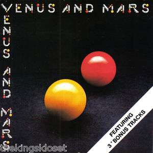 Paul McCartney Wings Venus And Mars CD 1975 VARIANT 762185148129 
