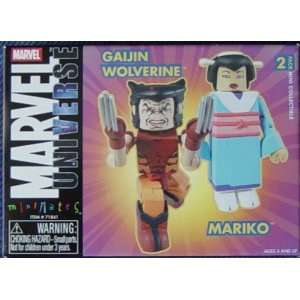  Marvel MiniMates Exclusive Wolverine Mariko Toys & Games