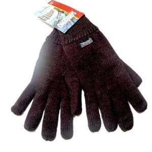 Toddler fleece lined Gloves Girls And Boys Winter Glove Brown Small (5 