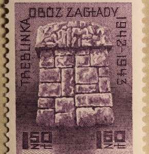 WW2 Poland   Holocaust Memorial SET 3 Stamps ~Auschwitz Treblinka 