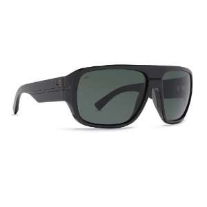  VON ZIPPER Gatti Sunglasses Black Gloss/Grey Meloptics 