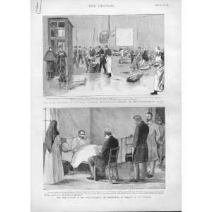  Tending Wounded After Bomb Paris Chamber France 1893