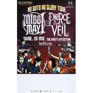  Miss May I   Posters   Limited Concert Promo: Home 