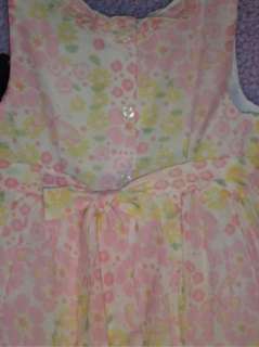 George Toddler Girls Summer Dress Size 24 Months 3T 5T  