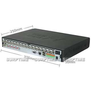 16CH H.264 Security Network 1000GB DVR System 3.6mm IR Dome Camera 