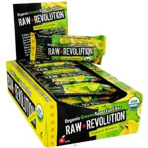  Raw Revolution   Super Food Bar   Tropical Banana   1.6 oz 
