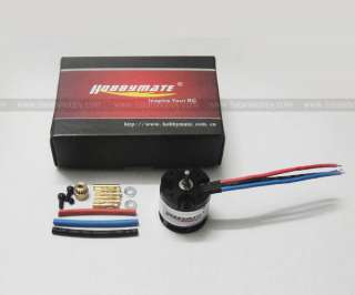 Outrunner Brushless Motor HB2625 3900KV for 250 heli  