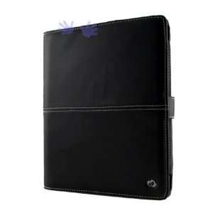 Kroo iPad Melrose Leather Case   Black Electronics