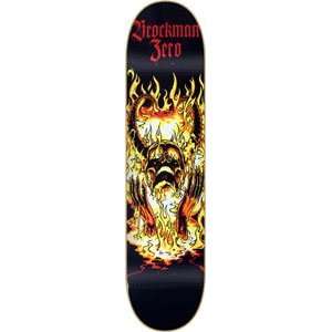  Zero Brockman Merciful Certain Fate Skateboard Deck   8.12 