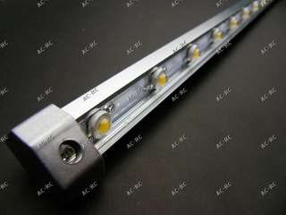 500mm PCB LED strip x 1 500mm aluminum housing x 1 Ends cover x 2 24 