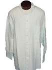   BAHAMA Button Down Linen Shirt Mens Big 3X 3XL 3XB Light Blue NWT