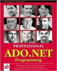 Professional Ado.Net, (186100527X), Wrox Author Team, Textbooks 