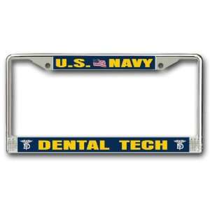  US Navy Dental Technician License Plate Frame: Everything 
