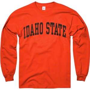  Idaho State Bengals Orange Arch Long Sleeve T Shirt 