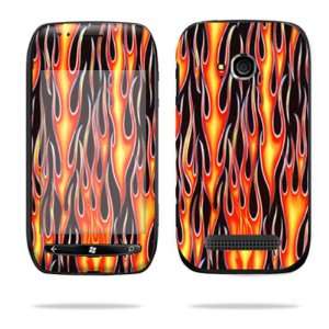   Windows Phone T Mobile Cell Phone Skins Hot Flames: Cell Phones