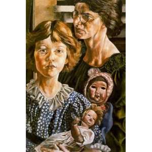   Stanley Spencer   24 x 36 inches   Hilda, Unity and Dolls Home