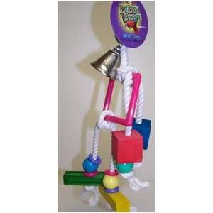  Lucky Bird Toys Bird Toy with Rope C Medium: Pet Supplies