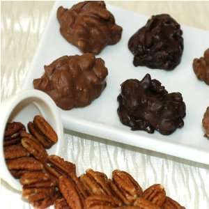 Dark Chocolate Pecan Cluster 1 Lb. Grocery & Gourmet Food