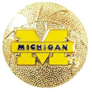  Michigan Basketball Pin