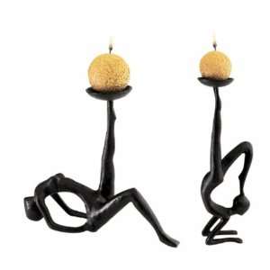  Les Acrobates Sculptural Candleholders