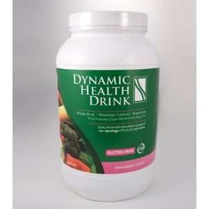 Dynamic Greens DYNAMIC HEALTH DRINK (Gluten Free Strawberry/Kiwi Creme 