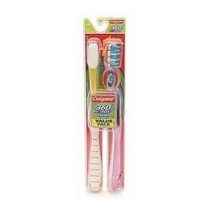  Colgate 360 Acti Flex Tooth Brush 2 Pk Size SOFT Health 