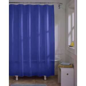  Navy Blue Vinyl Shower Curtain Liner   Hotel Grade: Home 
