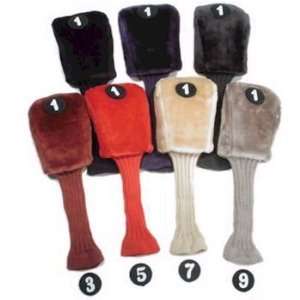  Pro Active   Form Fit Interchange Single Headcovers (Red 