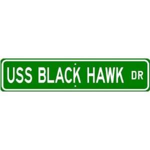  USS BLACK HAWK MHC 58 Street Sign   Navy Ship Gift Sail 