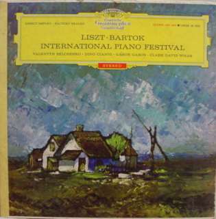 BUDAPEST INTERNATIONAL piano festival LP SLPEM 136 292  
