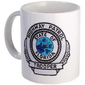  Florida Highway Patrol Police Mug by  Kitchen 
