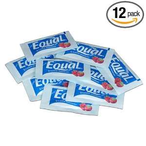 Equal Sweetener Equal Packets 50 Count Packages (Pack of 12)  
