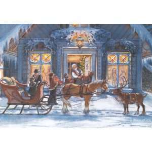  Trisha Romance   Christmas Eve Canvas Giclee