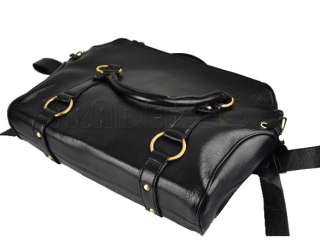 Bowknot Handbag Lady Leather Shoulder Tote Purse Bag  