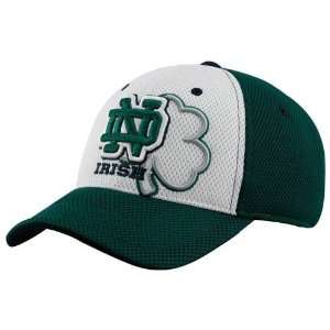   the World Notre Dame Fighting Irish Green Wild Card Mesh Flex Fit Hat