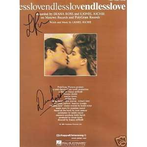  Sheet Music Endless Love Diana Ross Richie 89: Everything 