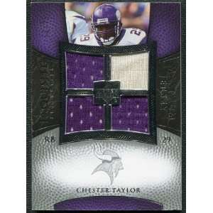   Maximum Jersey Silver #CT Chester Taylor /75 Sports Collectibles