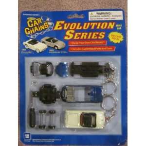  1953 and 2000 Corvette Car Key Chains: Toys & Games