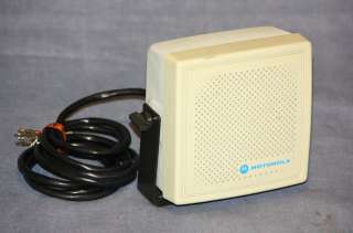 Vintage Motorola Amplified Speaker NSN6027A 1 CB Amateur Ham Radio Ext 