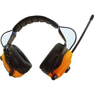   Electronic Earmuffs with FM Radio and Input Jack