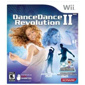  Konami Dance Dance Revolution II   Wii Video Games