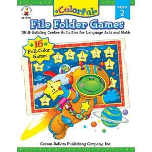  Colorful File Folder Games Gr 2: Office Products