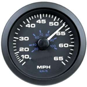   62722P Premier PRO Series Pilot Type 65 Mph Marine Speed Gauge Kit