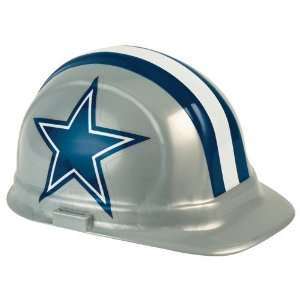  NFL Dallas Cowboys Silver Professional Hard Hat: Sports 