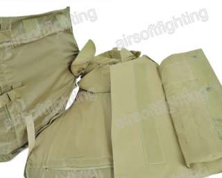 Airsoft OTV Body Armor Carrier Tactical Vest   Tan  