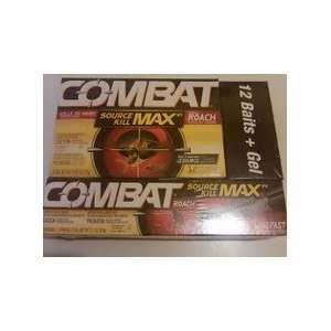  Combat 12 Baits plus Gel Kills Roaches 