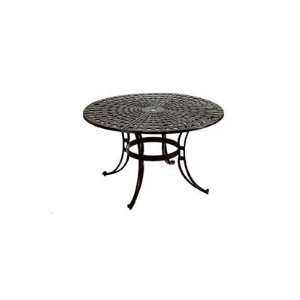  Windham Castings Woven Cast Aluminum 20 Round Metal Patio 