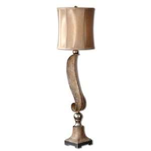  Carolyn Kinder Silver Champagne Lamps Furniture & Decor