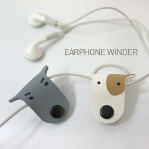  iPod iPhone Accessory Doggy Earphone Cable Winder  